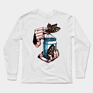 Jar for butterflies Long Sleeve T-Shirt